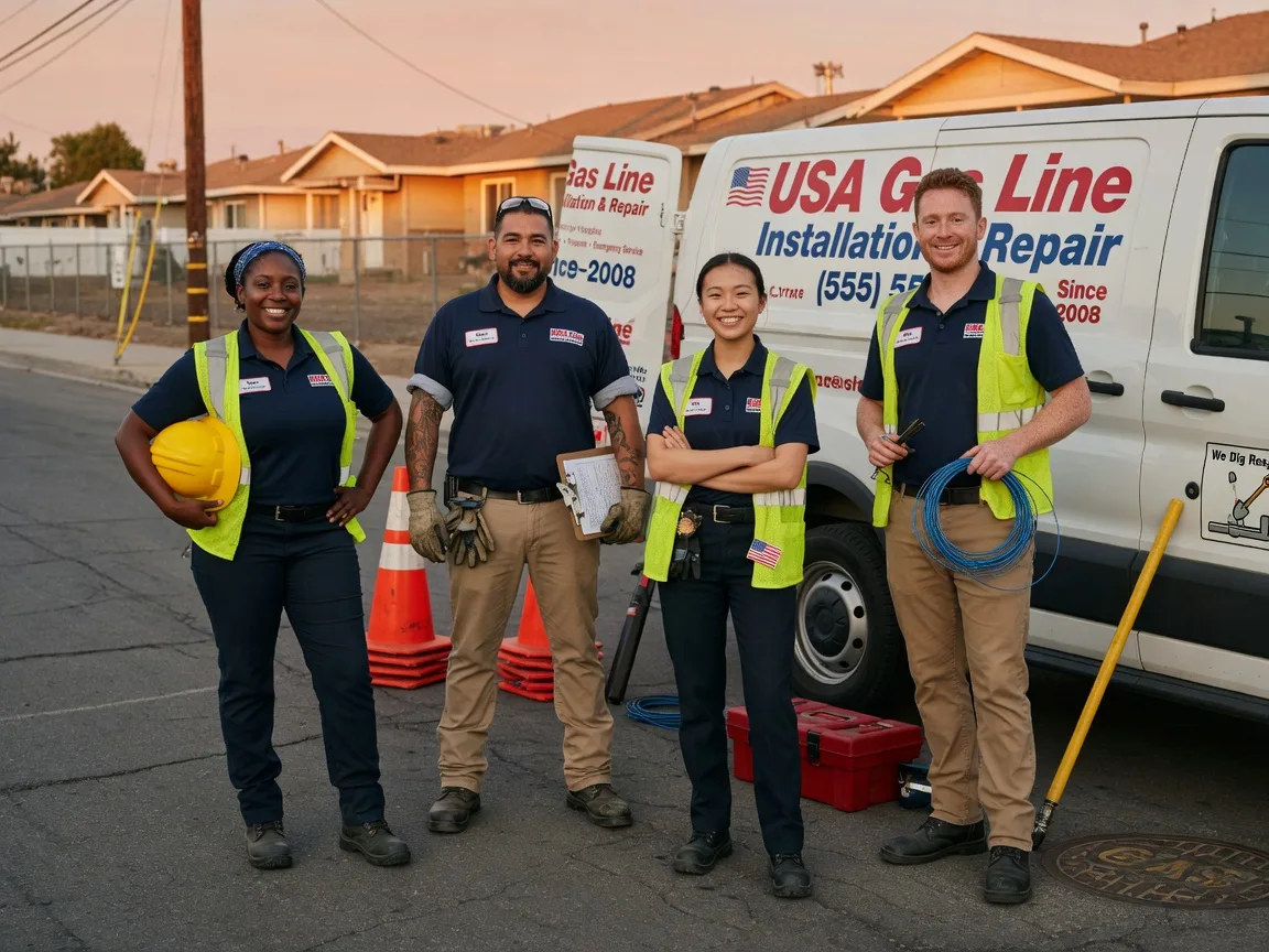 Gas Line Installation company in Hamburg, IL