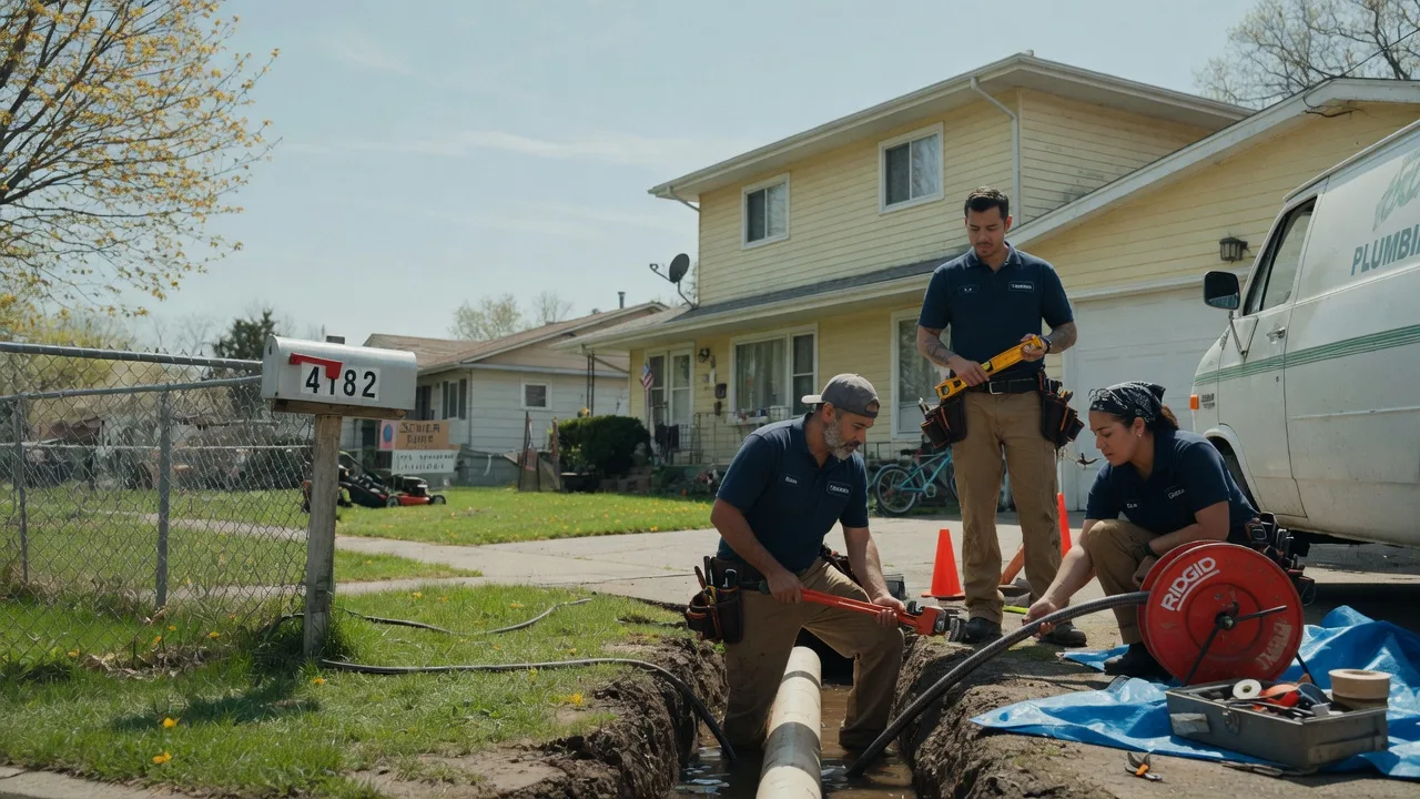 Gas Line Repair in Hamburg, IL near me